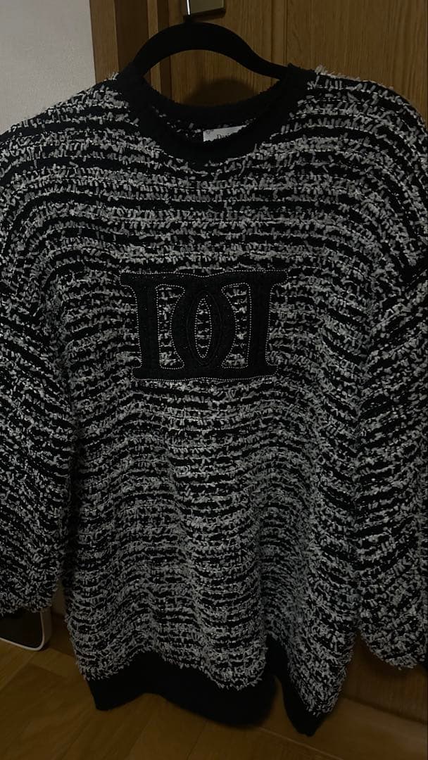 Darich DDロゴツイードニットプルオーバー