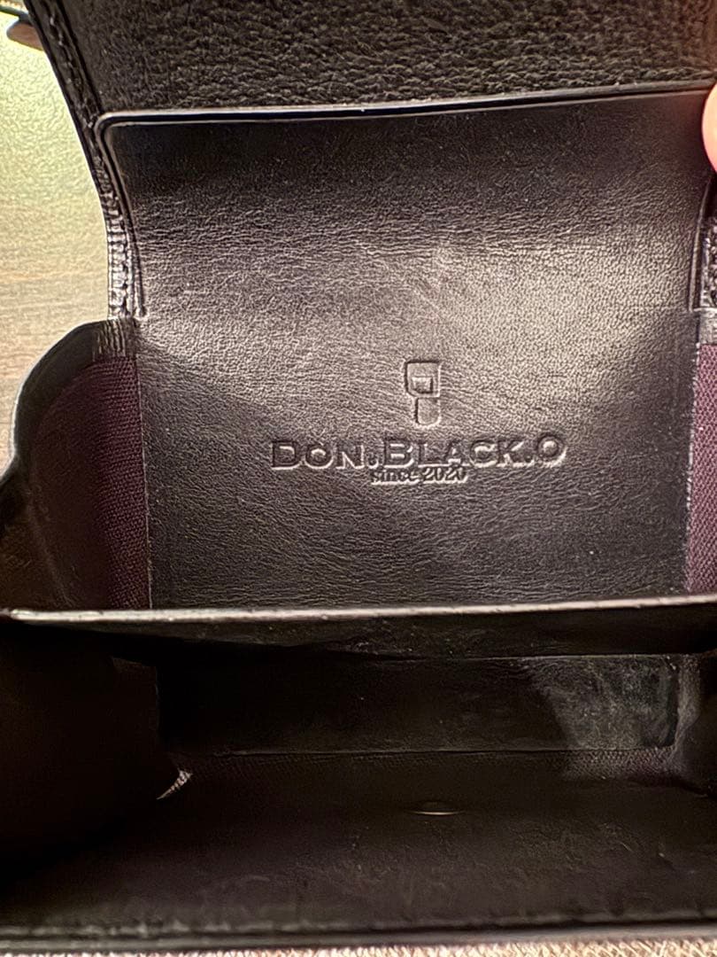 Don.Black.O ドンブラコ　財布d-cw02 限定　ノワール　noir