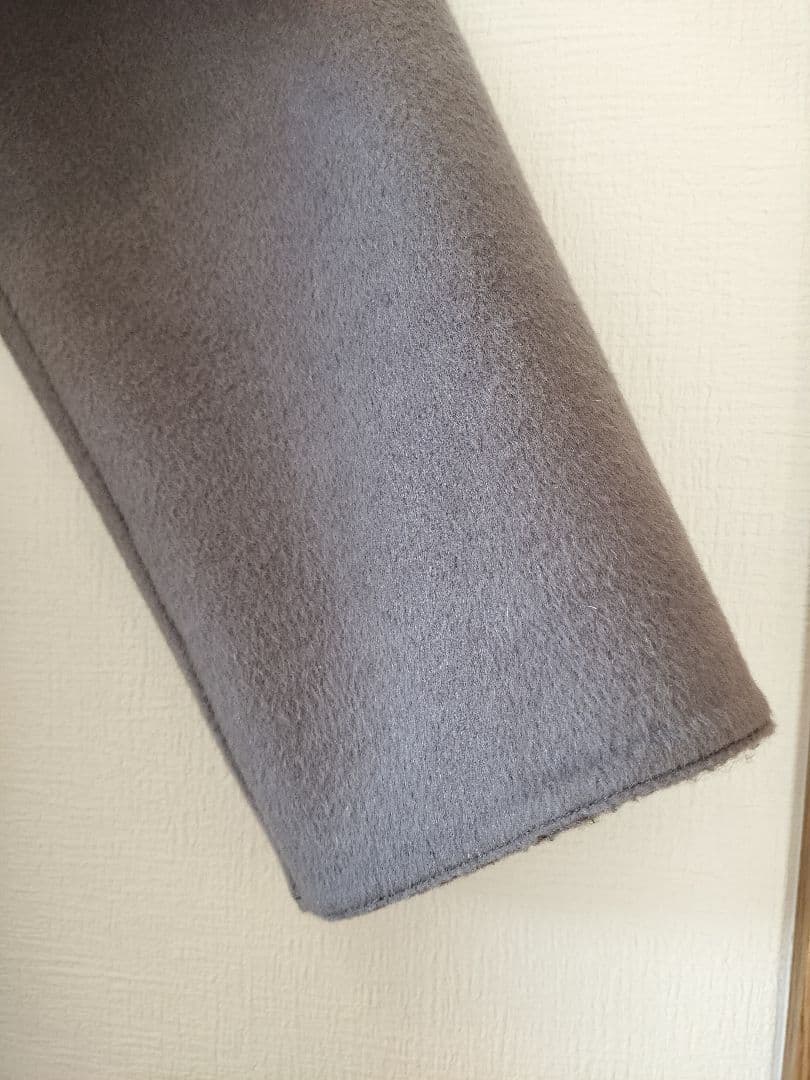 美品 PLST　プラステ　ウールテンセルリバーチェスターロングコート