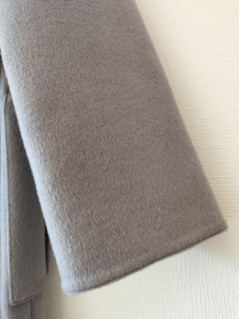 美品 PLST　プラステ　ウールテンセルリバーチェスターロングコート