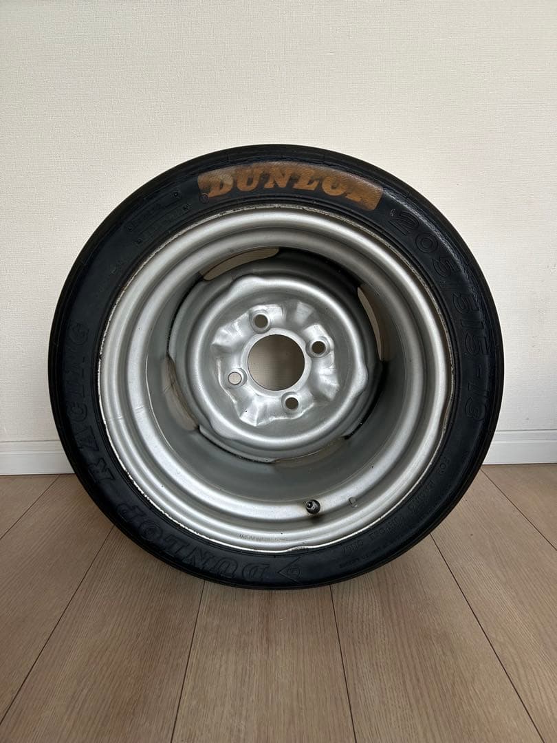 ①DUNLOP ホイール付タイヤのみ （ガラステーブル）