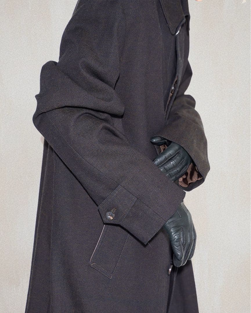 NomatノマットCotton Wool Soutien Collar Coat