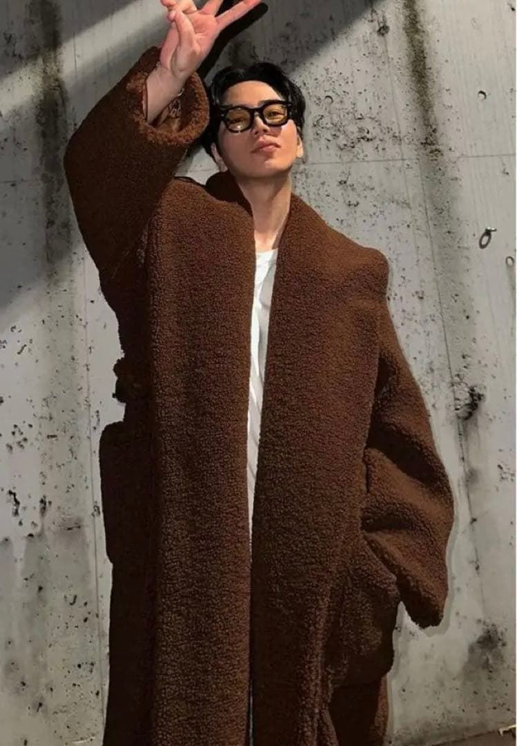 めちゃくちゃ暖かい。話題！登坂広臣 カサブランカ コート XL