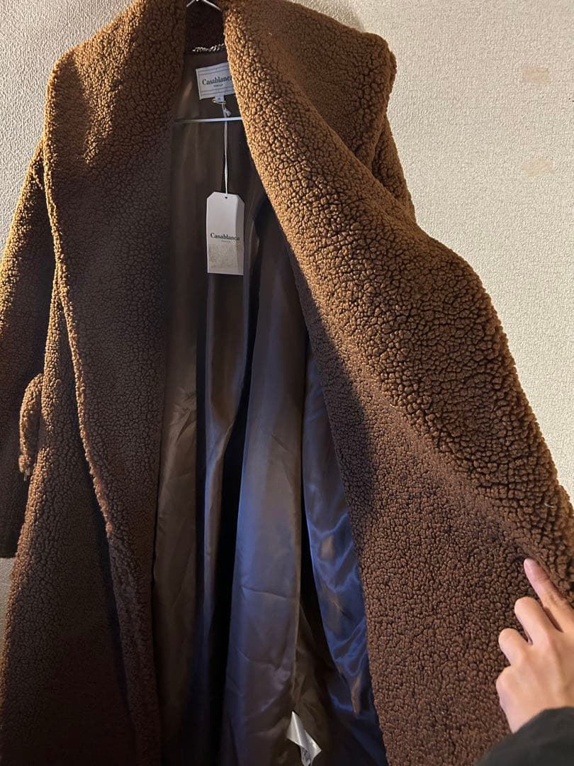 めちゃくちゃ暖かい。話題！登坂広臣 カサブランカ コート XL