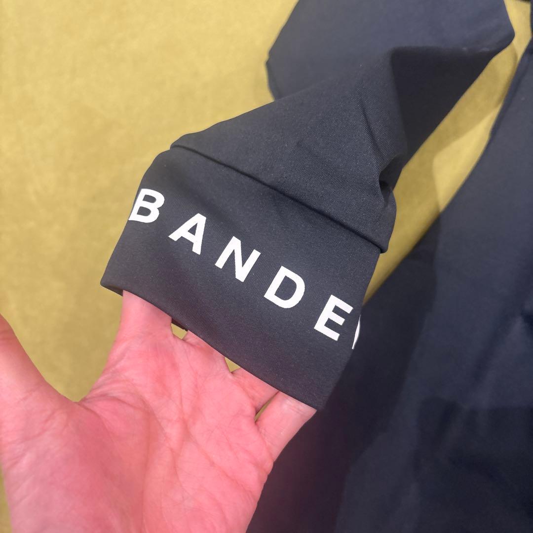 BANDEL レディース 長袖モックネックシャツ ブラック