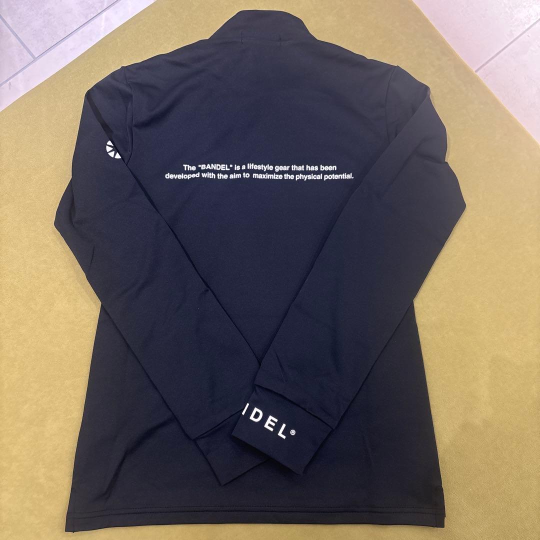 BANDEL レディース 長袖モックネックシャツ ブラック