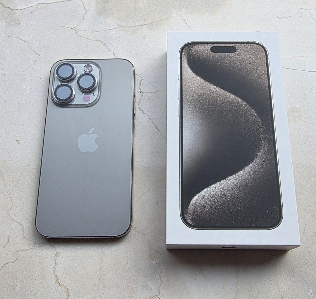 iPhone15 Pro 128GB SIMフリー ナチュラルチタニウム