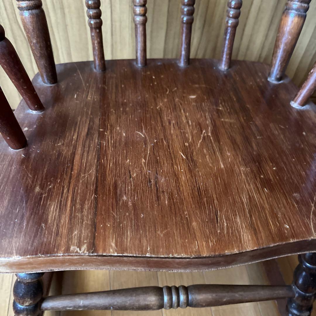 アンティークのロッキングチェア　子供用サイズ