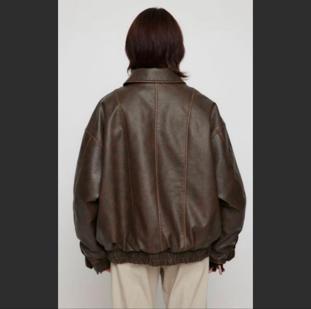 LAGUA GEM SCRATCH VINTAGEブルゾン