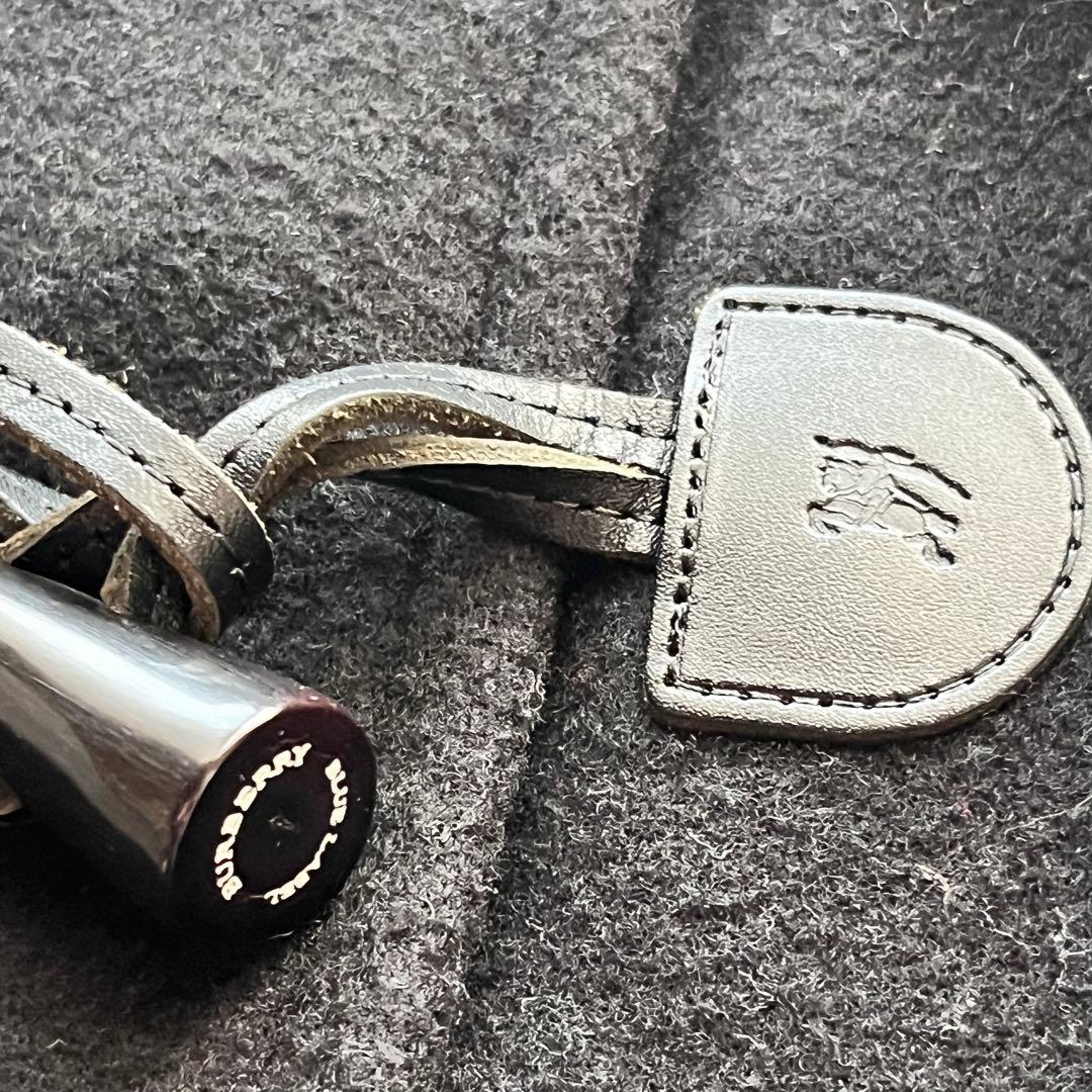 美品✨BURBERRY ブルーレーベル ダッフルコート チェック　ホースロゴ