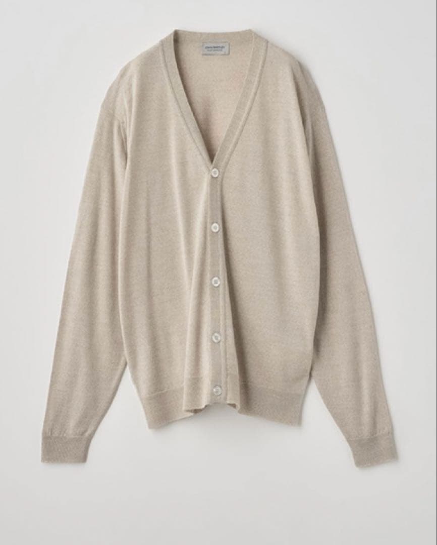 未使用　john smedley HALIN 長袖ニットカーディガン | 30G