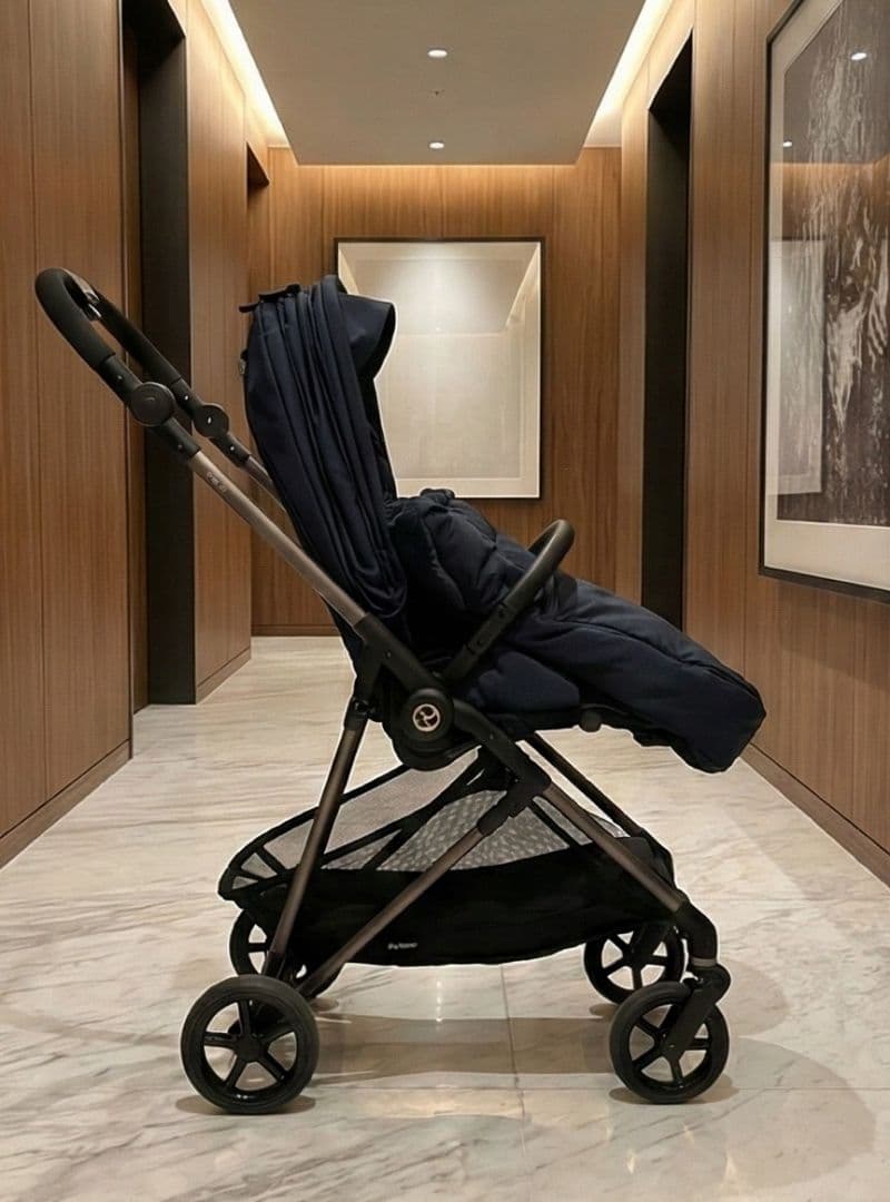 Cybex サイベックス メリオ　ベビーカー　フットマフ付き