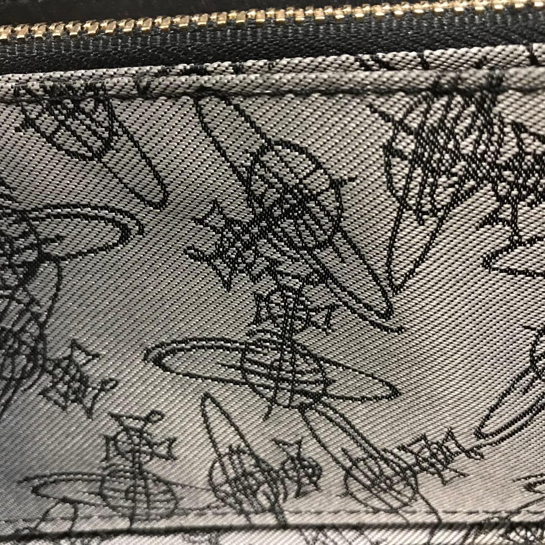 ブランド古着！Vivienne Westwood 本革 ロングジップウォレット