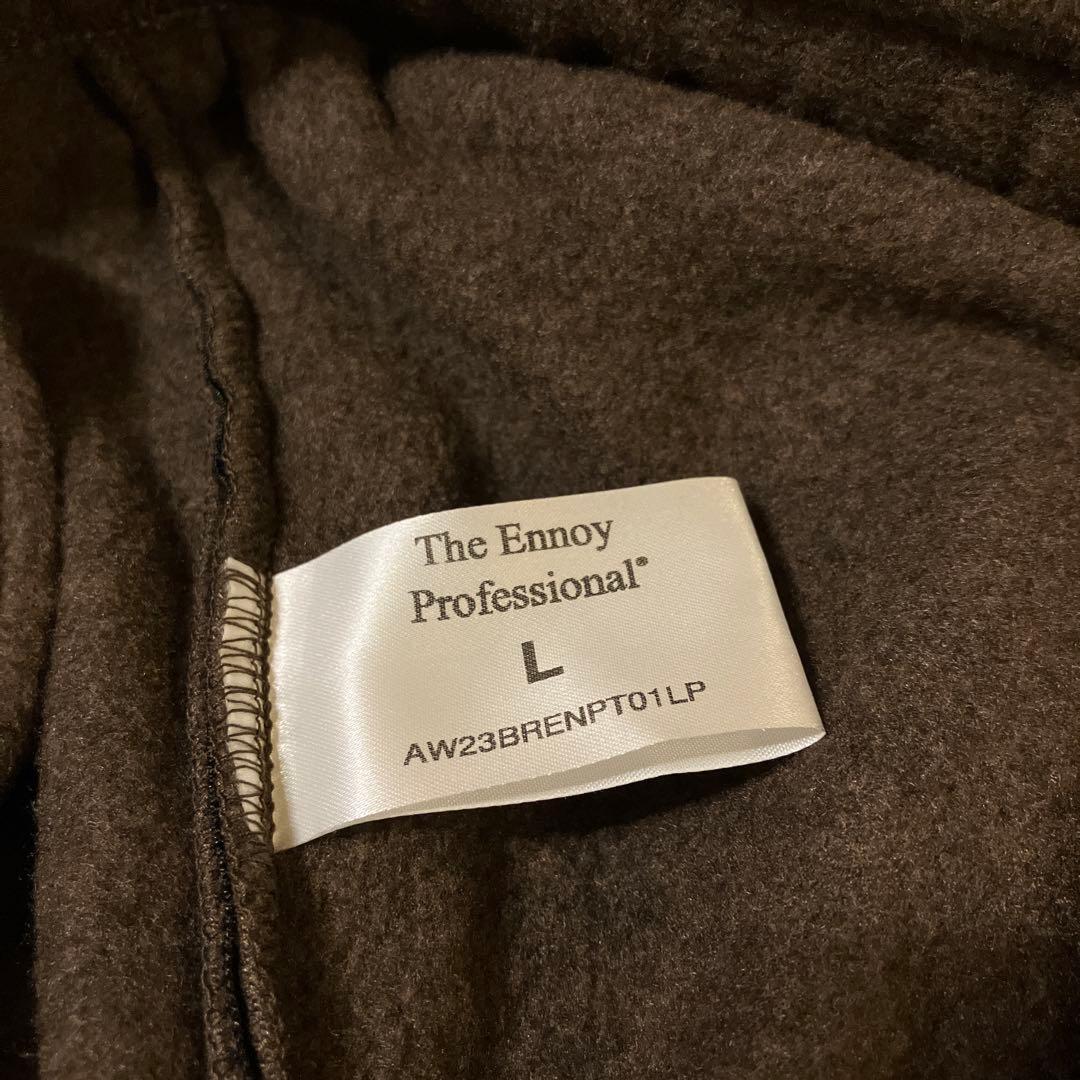 The Ennoy Professional フリースパンツ