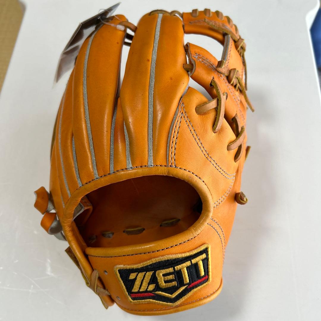 ZETT Ett Pro Status 硬式グローブ オレンジ