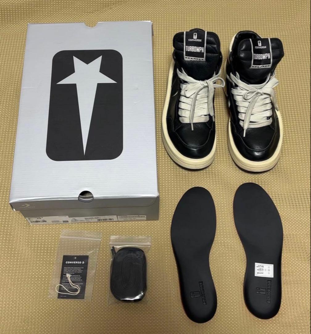 靴 RICK OWENS DRKSHDW CONVERSE TURBOWPN 41