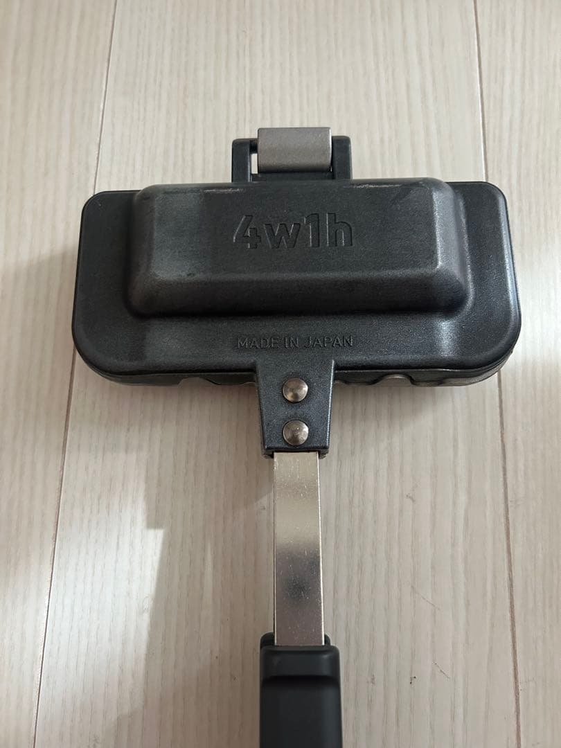 4w1h ホットサンドソロ・コンパクトフライヤー・コンロサポーター　3点セット