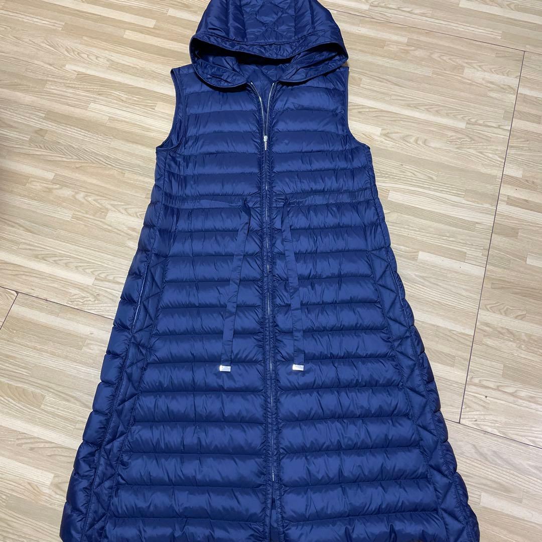 極美品✨マックスマーラダウンロングジレ40