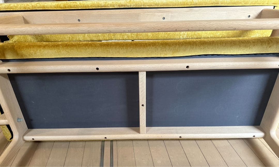 LIVING HOUSE モコア カウチ ベンチ　無垢材