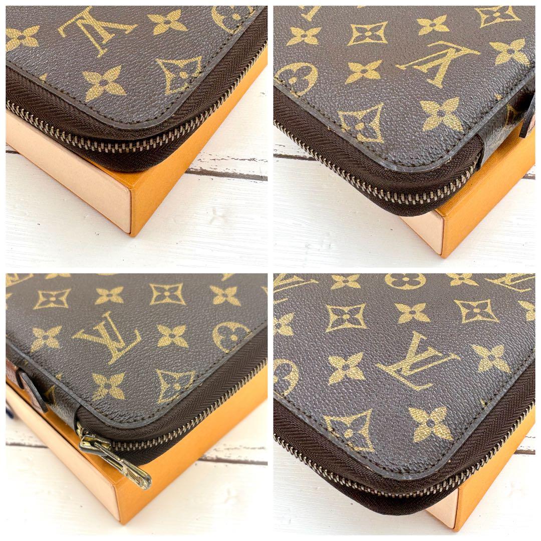 【美品】ルイヴィトン ポッシュ エスカパド モノグラム トラベルケース 長財布