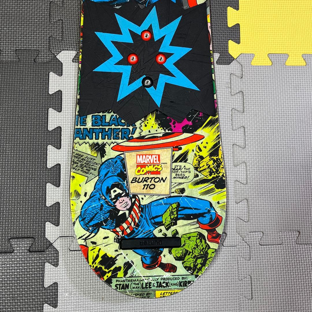 Burton マーベル キャプテン・アメリカ スノーボード キッズ 110cm