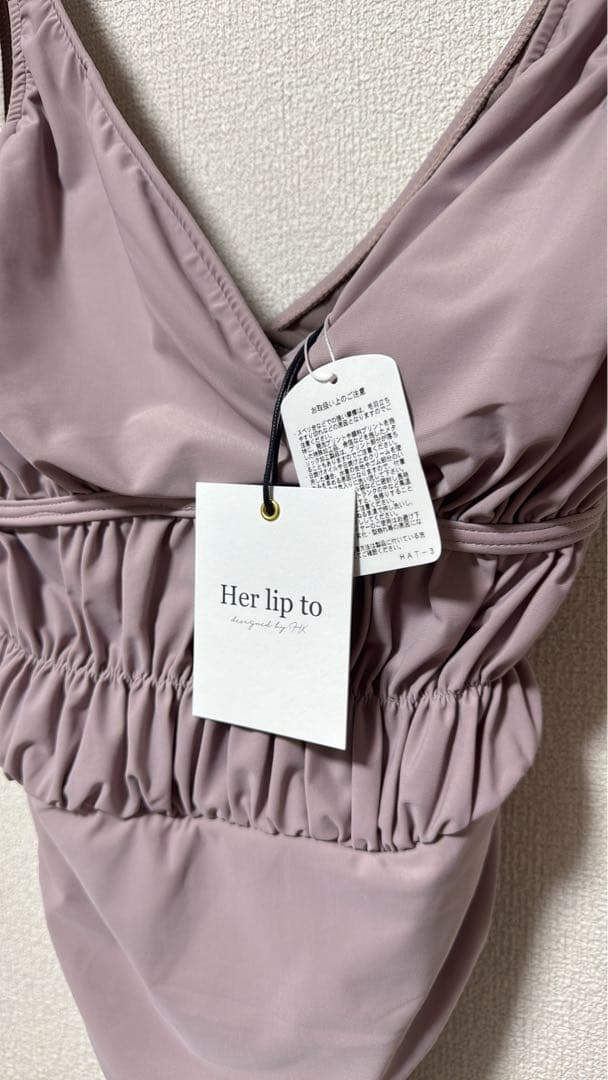 herlipto Corse Ribbon Swimsuit 水着