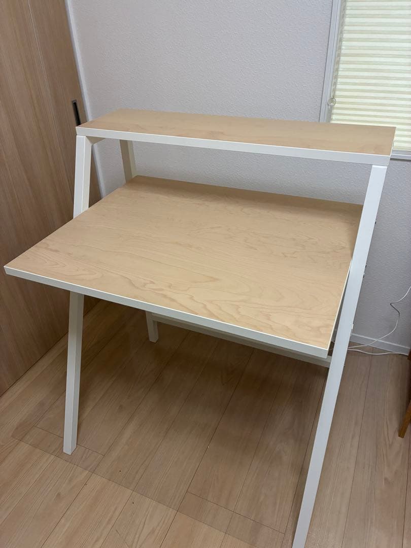 IKEA ミットプランMITTPLAN ホワイトデスク　学習机