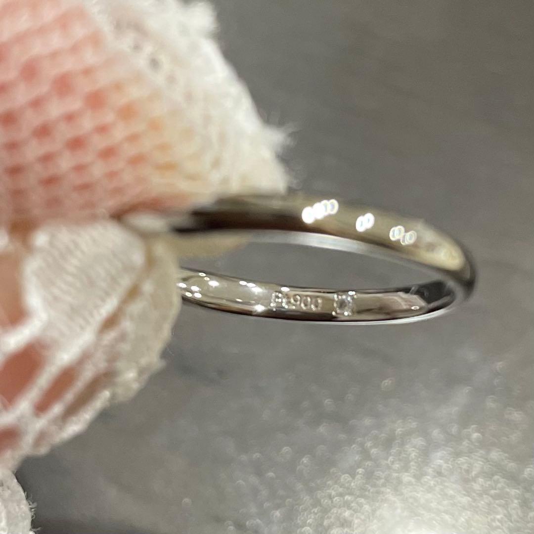 【新品仕上げ】ダイヤモンドリング 10号 私的刻印なし 婚約指輪 エンゲージ