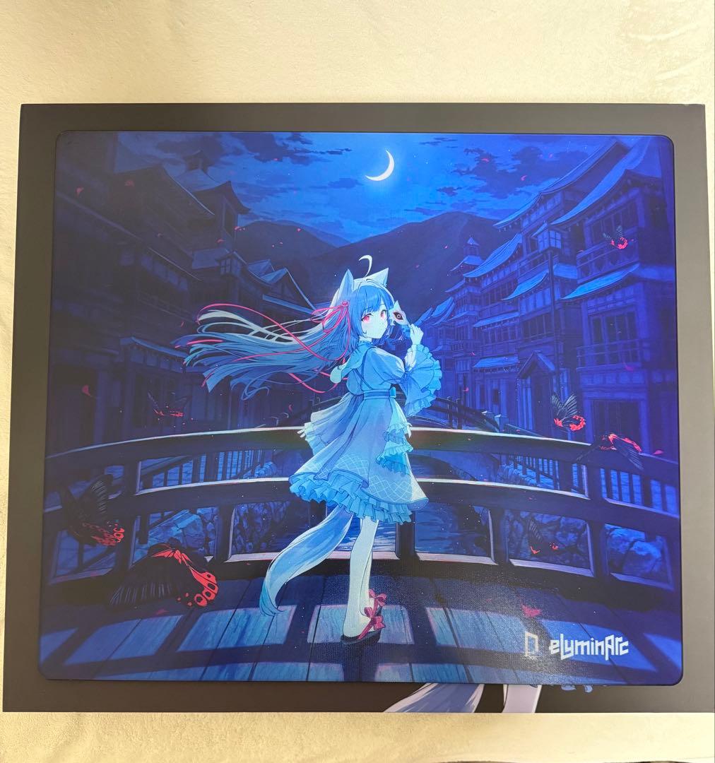 eLuminArc ガラスマウスパッド GMeLA「月灯」