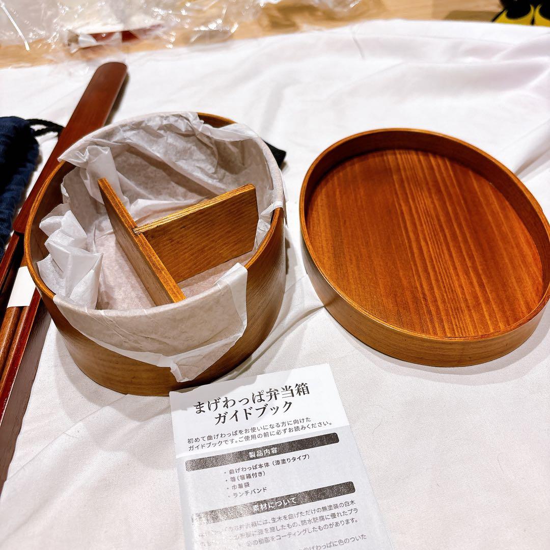 ☆お弁当箱 セット 木曽ひのき 木曽漆器 曲げわっぱ 箸箱 箸 セット 弁当