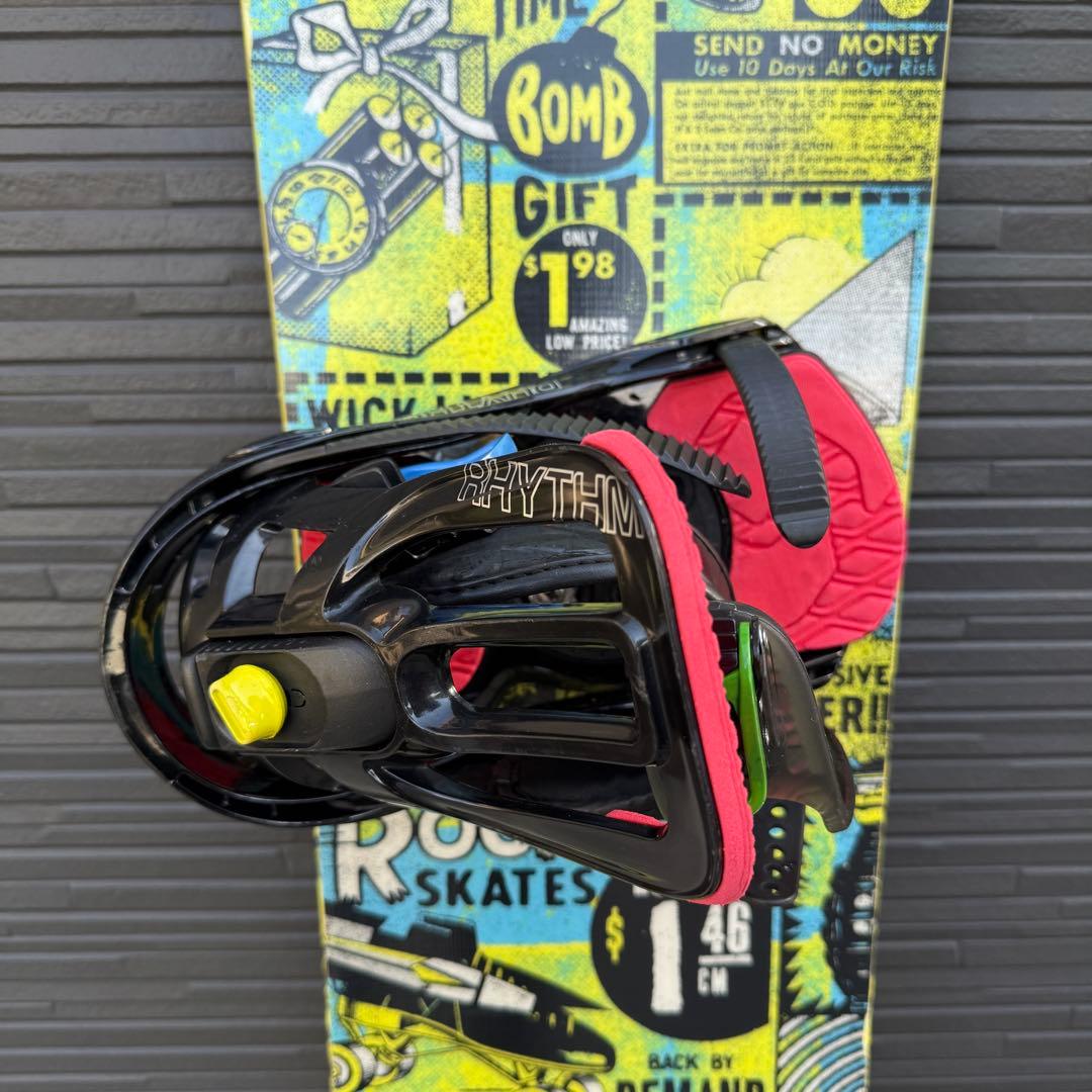 NITRO Demand 146cm Salomonビンディングセット