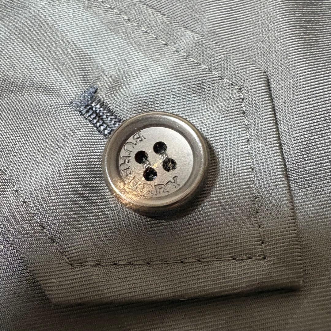 バーバリーロンドン ステンカラーコート ノバチェック 大きいサイズ 15号