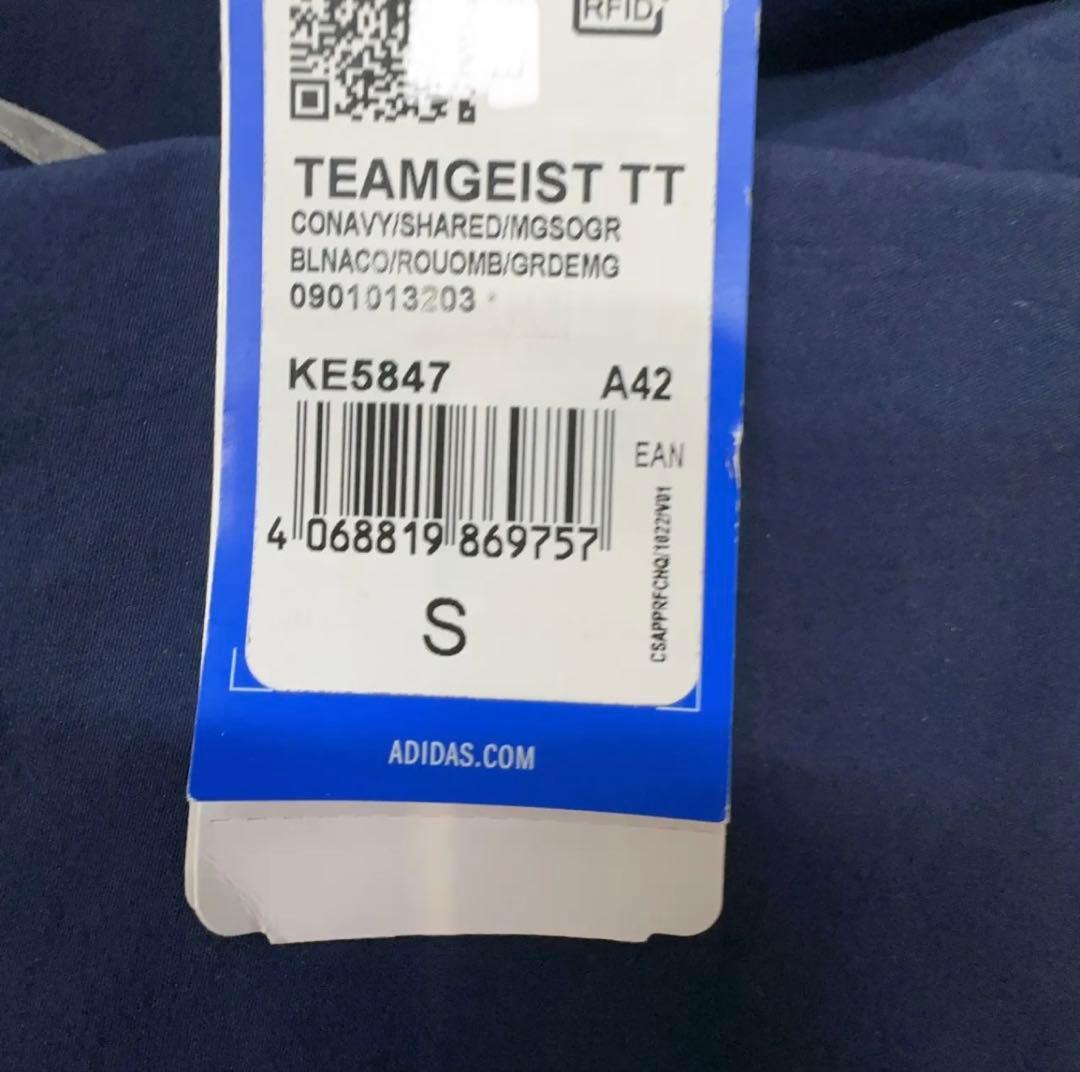 海外限定S Adidas TEAMGEIST ワイドジャケット KE5847