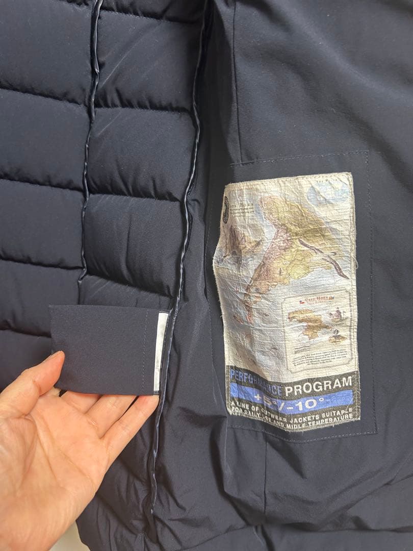 Cape Horn ネイビー ダウンジャケット