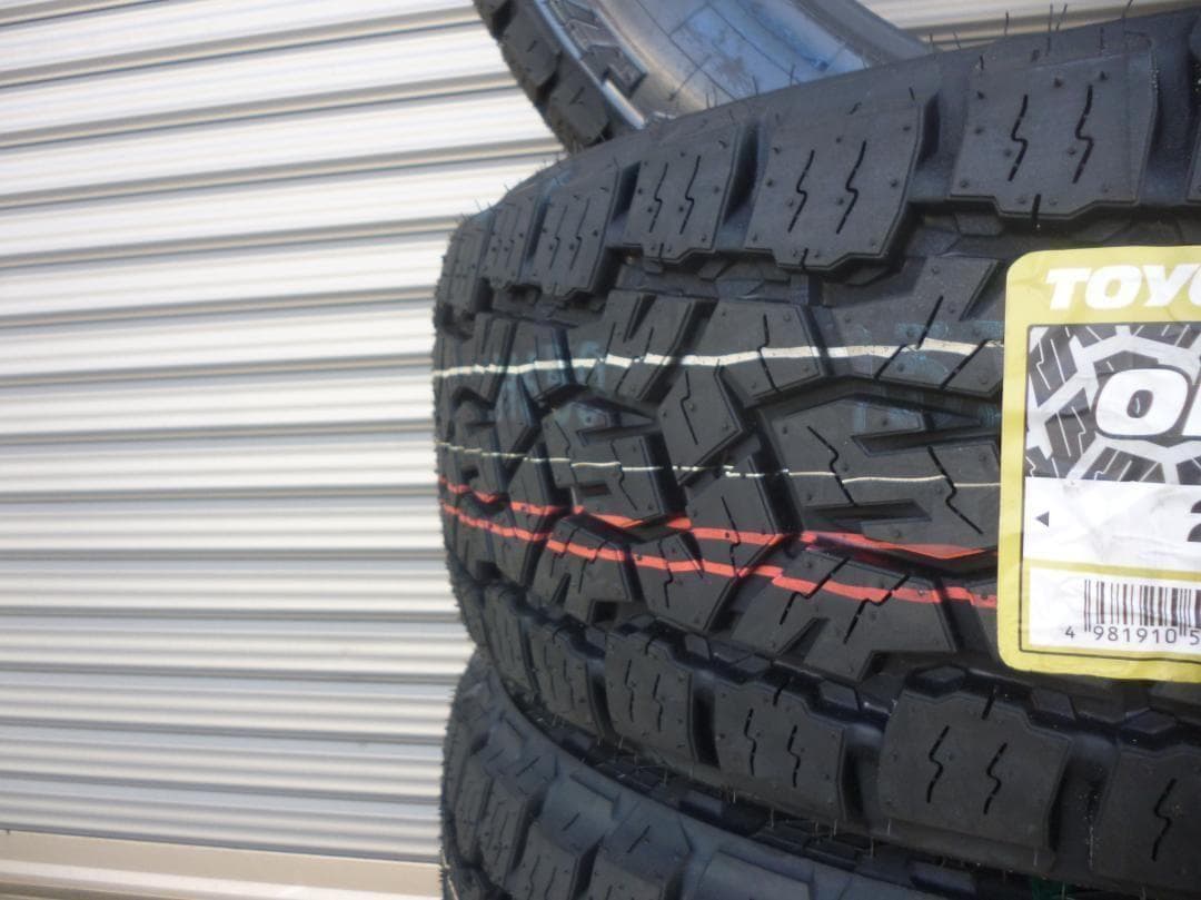 送料込☆TOYOオープンカントリーA/TⅢ☆215/65R16LT☆ハイエース