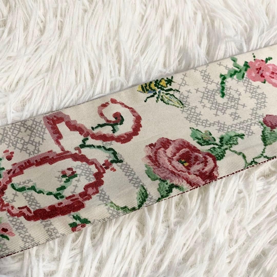 箱付き✨　クリスチャンディオール　ミッツァ　花柄　星　リボンスカーフ　Dior