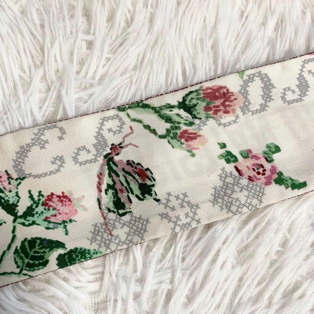 箱付き✨　クリスチャンディオール　ミッツァ　花柄　星　リボンスカーフ　Dior