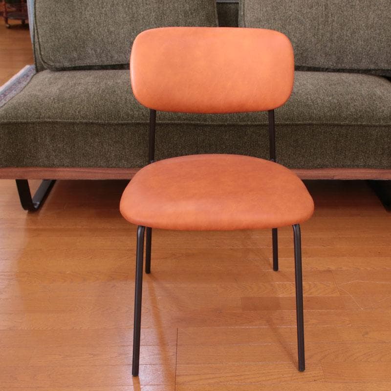 ダイニングチェア キャメルブラウン 椅子 ヴィンテージ 635-184