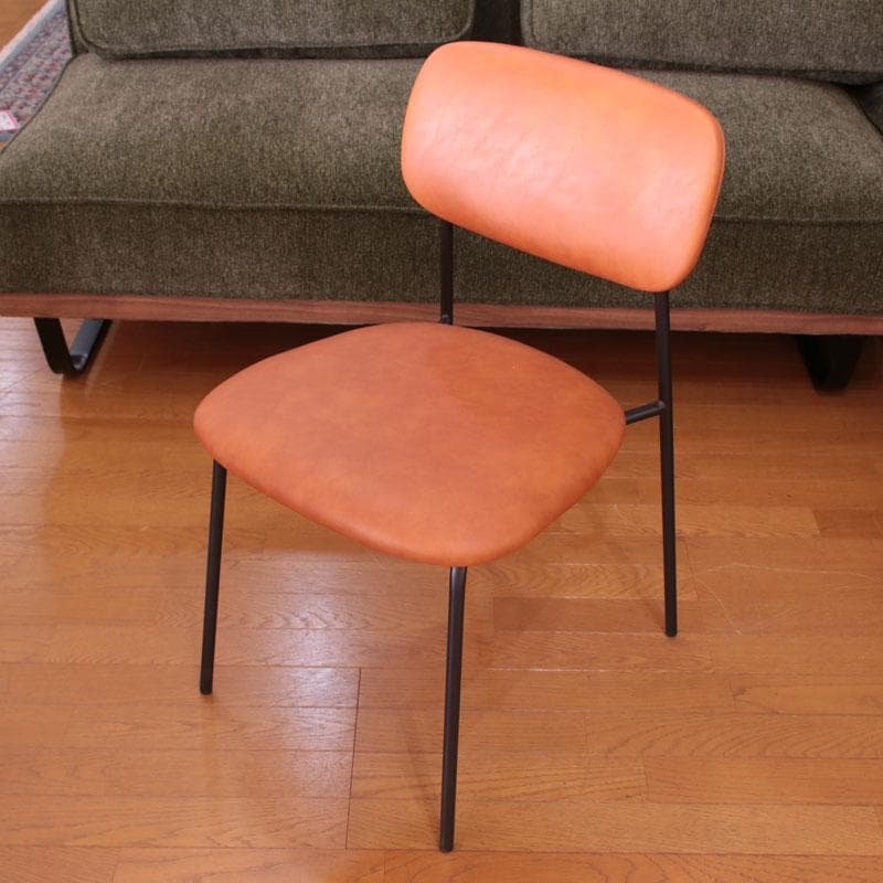 ダイニングチェア キャメルブラウン 椅子 ヴィンテージ 635-184