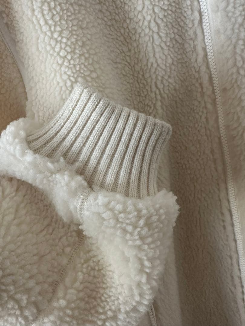 【美品】Danskin 白ボアコート　Lサイズ