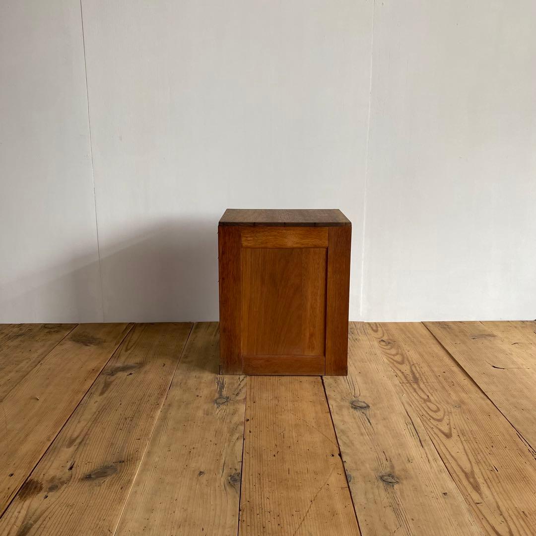 アンティーク 小引き出し 5段 樽材 昭和レトロ z680