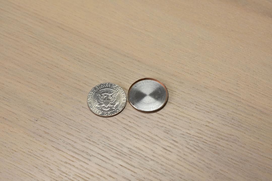 【手品】シルバー＆カッパー（ジョンソン）説明書あり_マジック