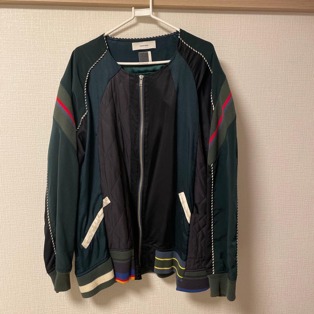 facetasm MIX SKA スカジャン　グリーン