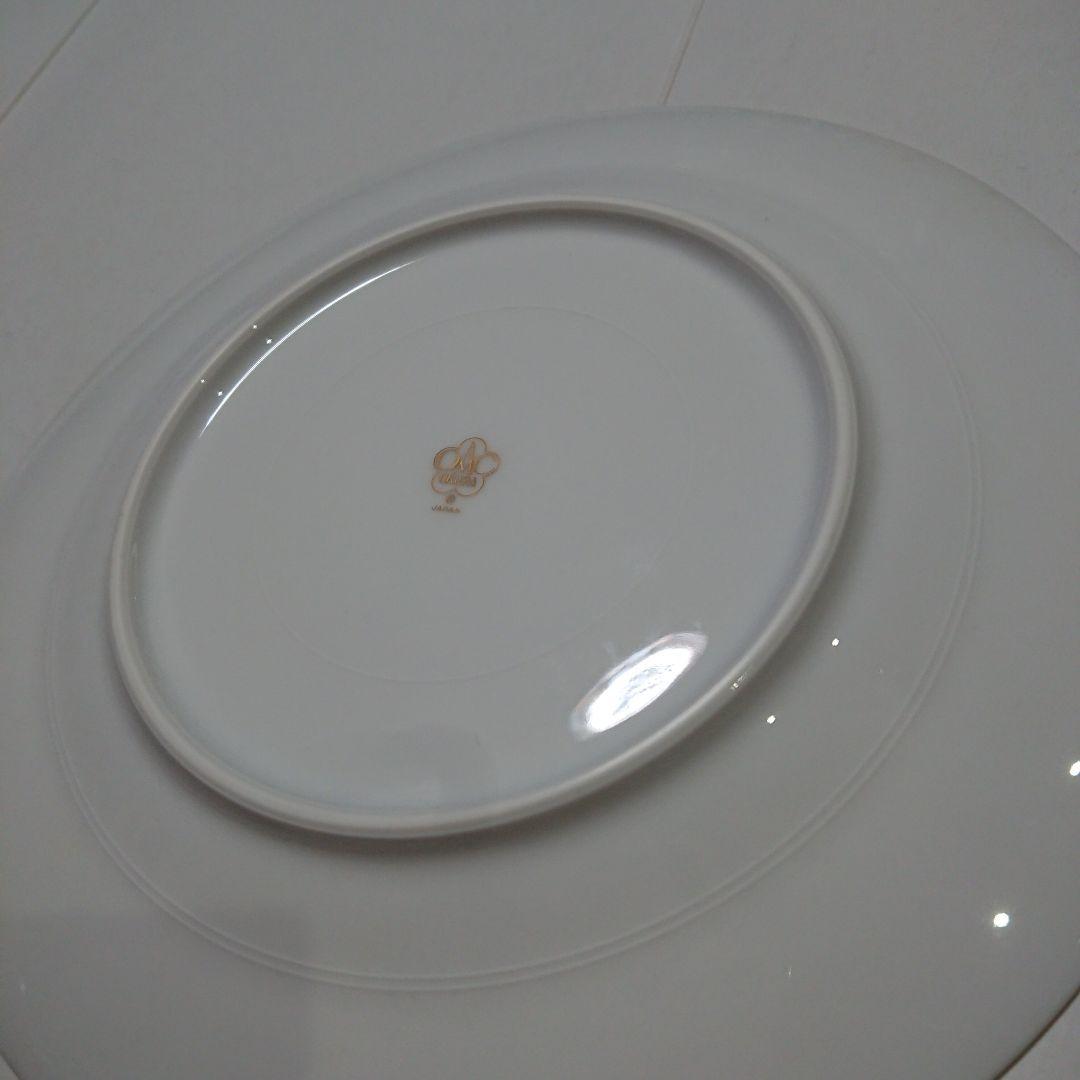 ミモザ 花言葉シリーズ 20cm デザート皿 1枚 大倉陶園 プレート 丸皿