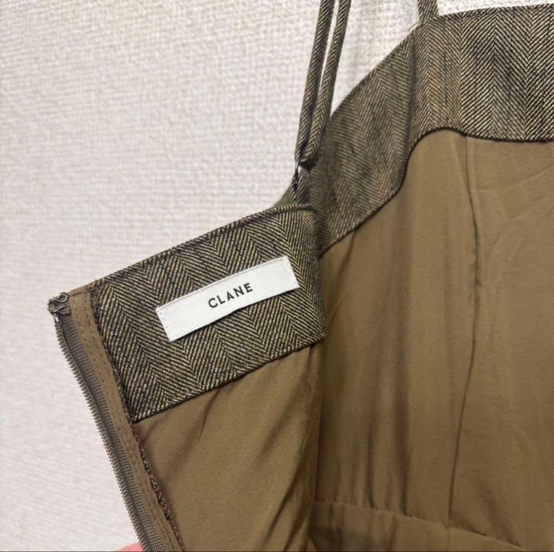 キム　CLANE PEPLUM BUSTIER ALL IN ONE