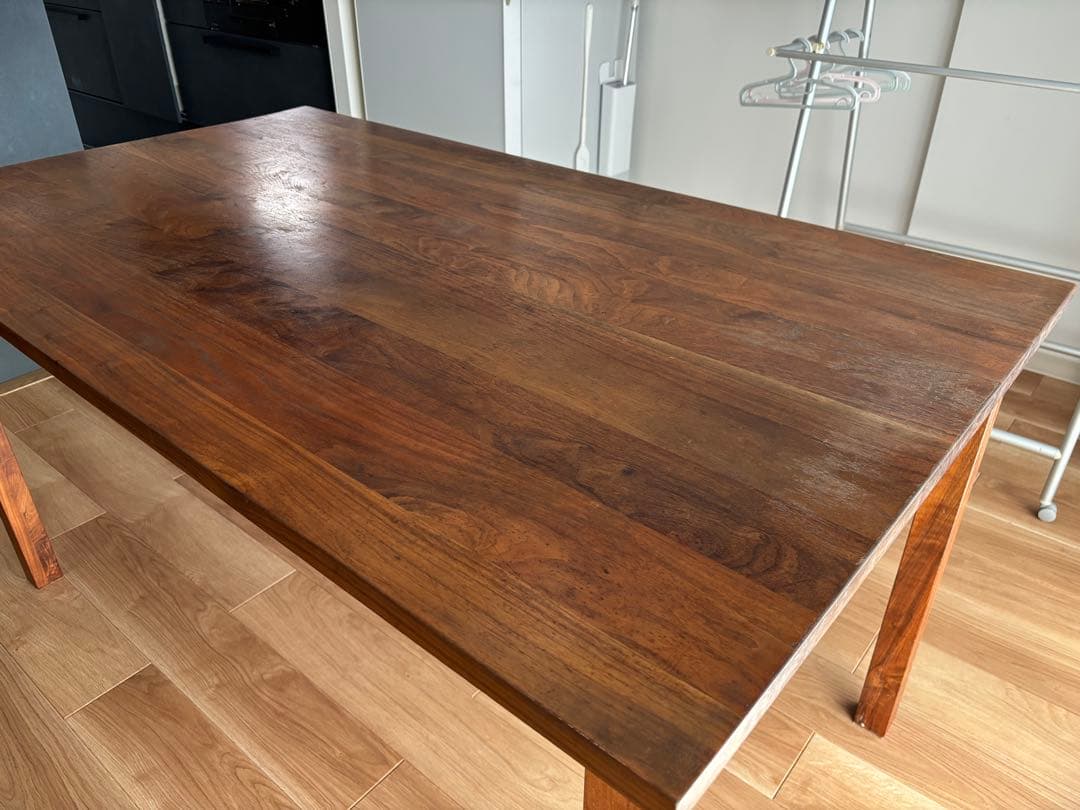 無印良品 ダイニングテーブル ウォールナット 140-80cm