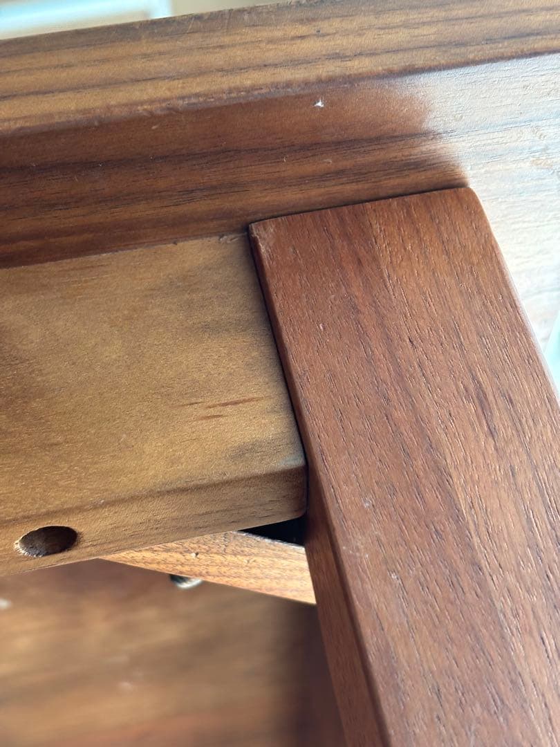 無印良品 ダイニングテーブル ウォールナット 140-80cm