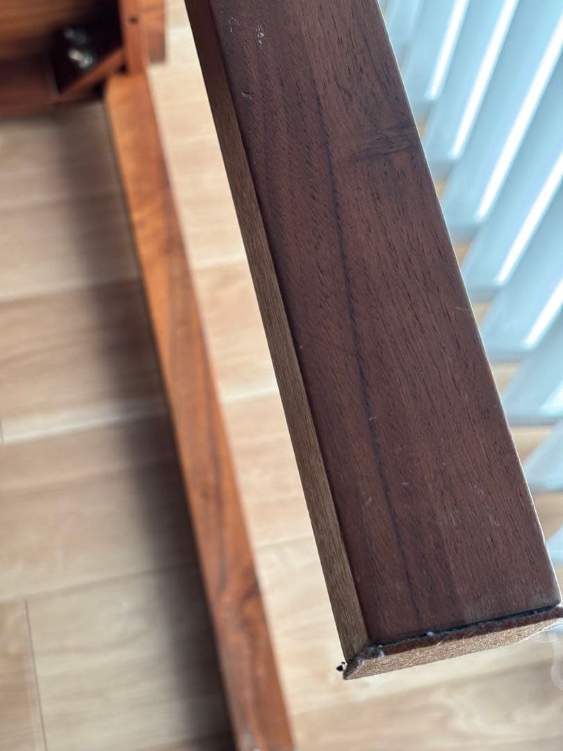 無印良品 ダイニングテーブル ウォールナット 140-80cm