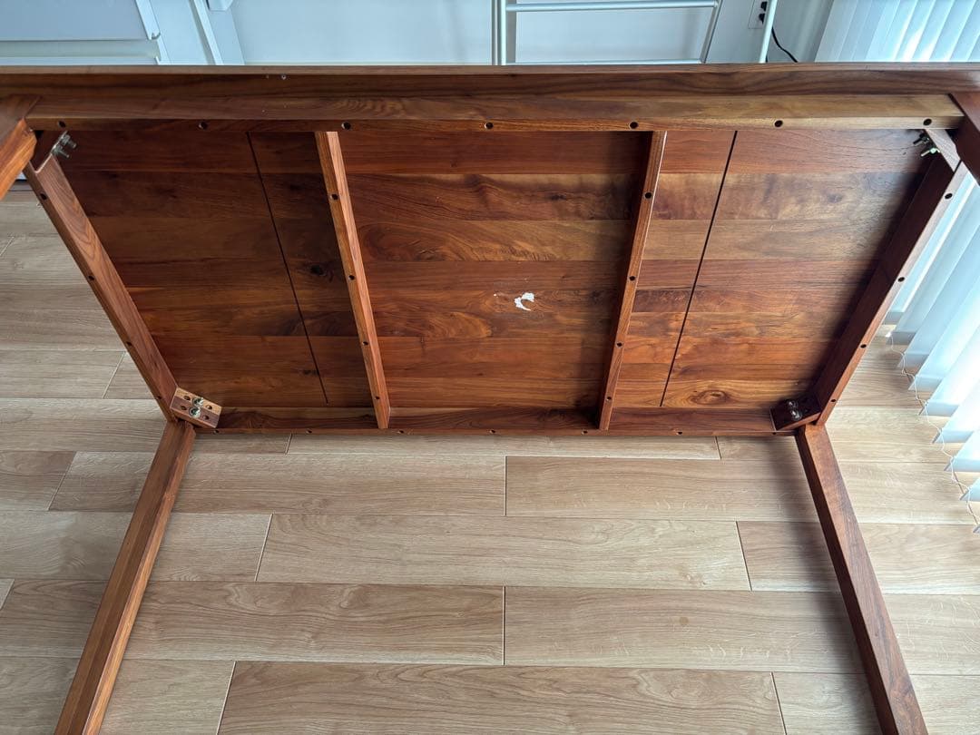 無印良品 ダイニングテーブル ウォールナット 140-80cm