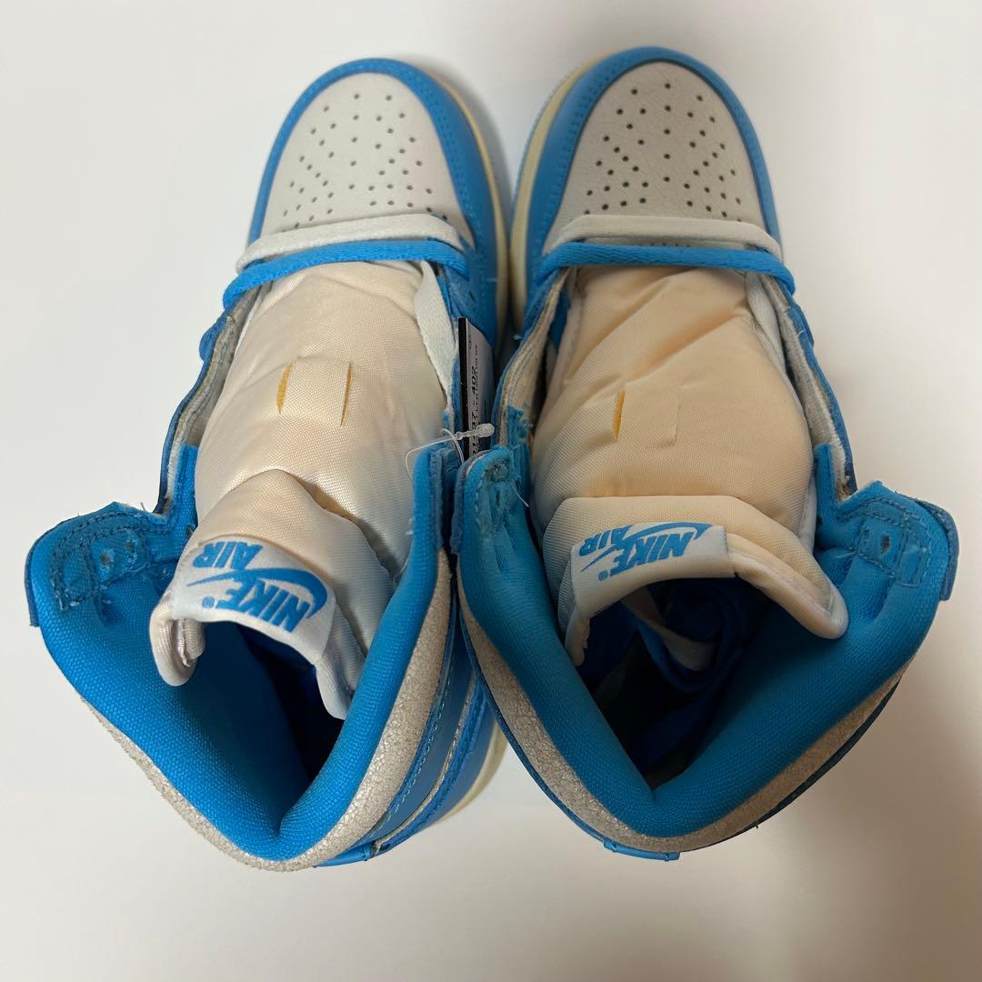 【新品】NIKE AIR JORDAN1 GS 23cm パウダーブルー